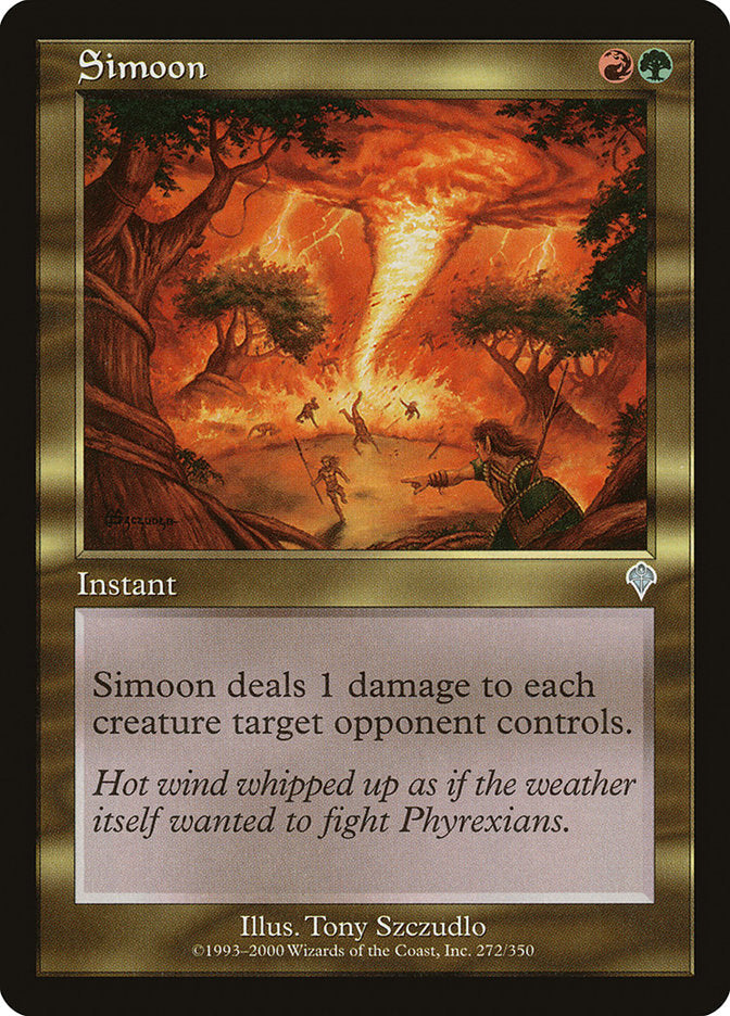 Simoon [Invasion] Magic: The Gathering