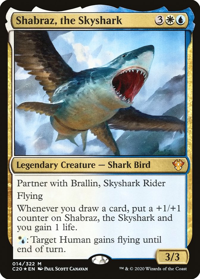 Shabraz, the Skyshark [Commander 2020] Magic: The Gathering