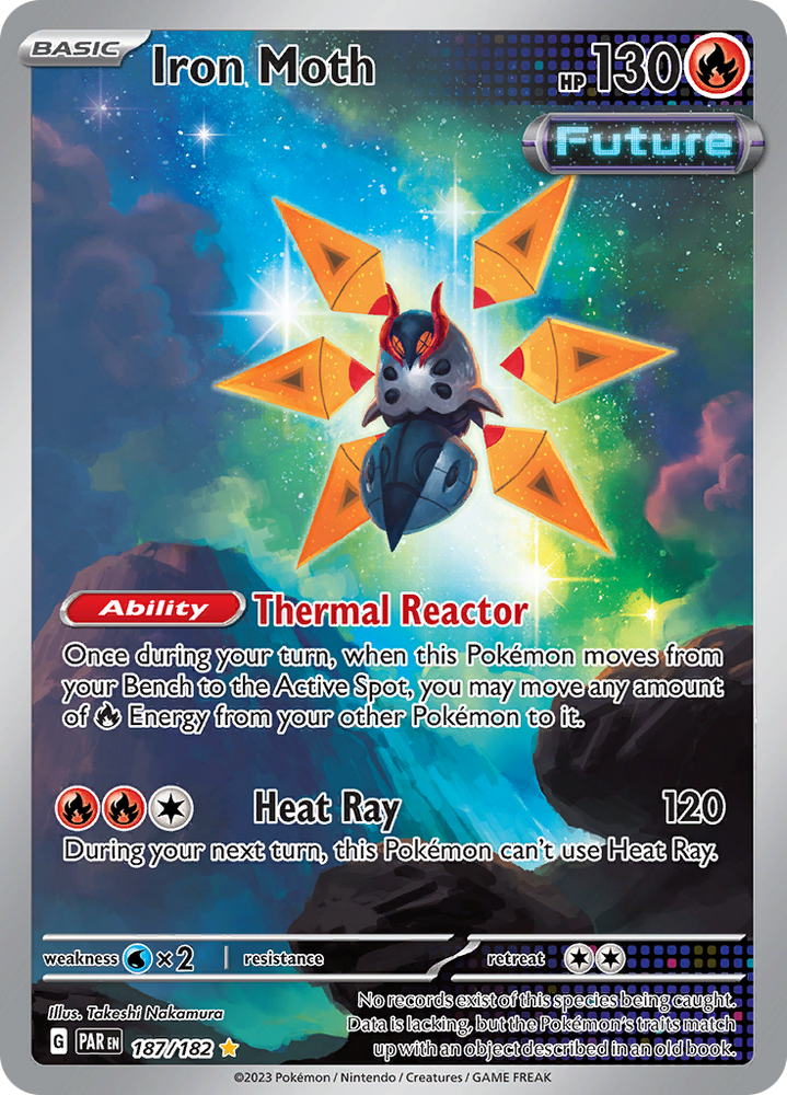Iron Moth (187/182) [Scarlet & Violet: Paradox Rift] Pokémon