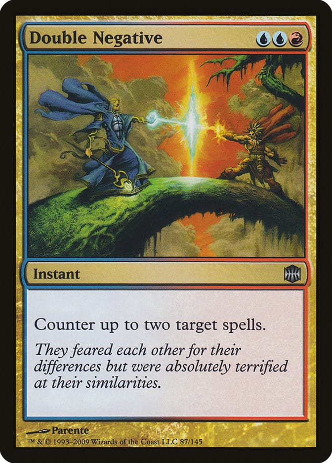 Double Negative [Alara Reborn] Magic: The Gathering