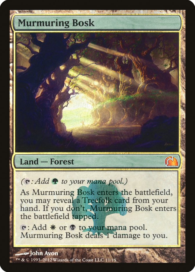 Murmuring Bosk [From the Vault: Realms] Magic: The Gathering