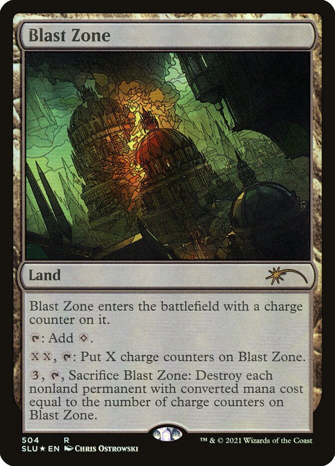 Blast Zone [Secret Lair: Ultimate Edition 2] Magic: The Gathering