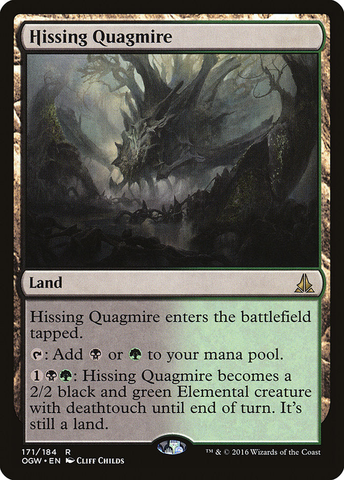 Hissing Quagmire [Oath of the Gatewatch] Magic: The Gathering