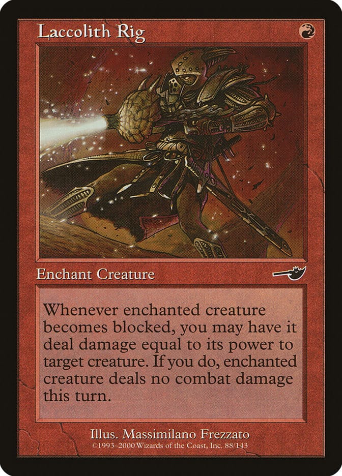 Laccolith Rig [Nemesis] Magic: The Gathering