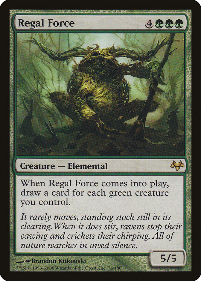 Regal Force [Eventide] Magic: The Gathering