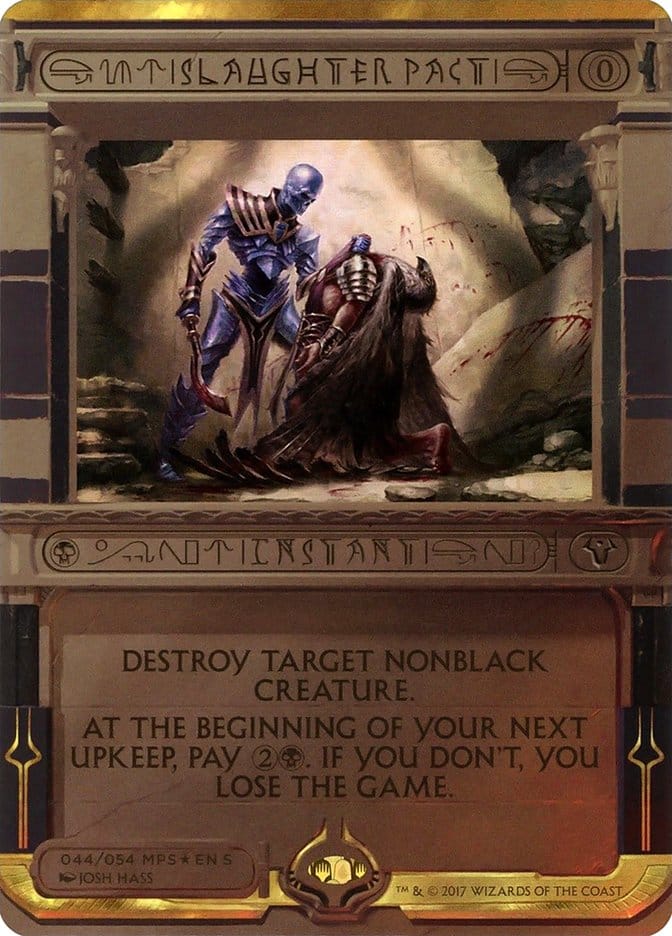 Slaughter Pact (Invocation) [Amonkhet Invocations] Magic: The Gathering