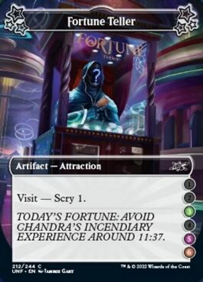 Fortune Teller (3-5-6) [Unfinity] Magic: The Gathering