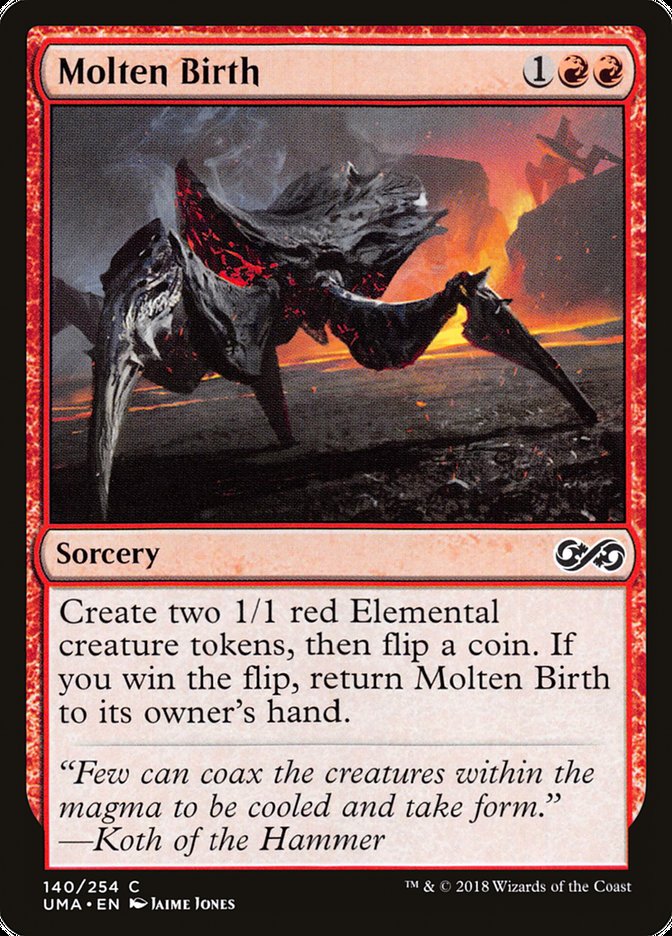 Molten Birth [Ultimate Masters] Magic: The Gathering