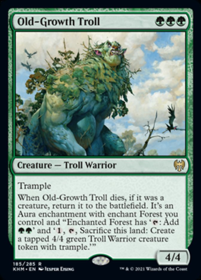Old-Growth Troll [Kaldheim] Magic: The Gathering