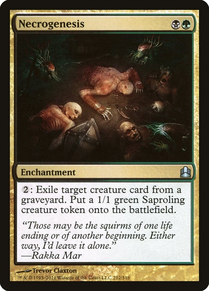 Necrogenesis [Commander 2011] Magic: The Gathering