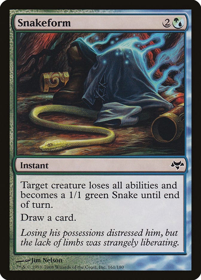 Snakeform [Eventide] Magic: The Gathering