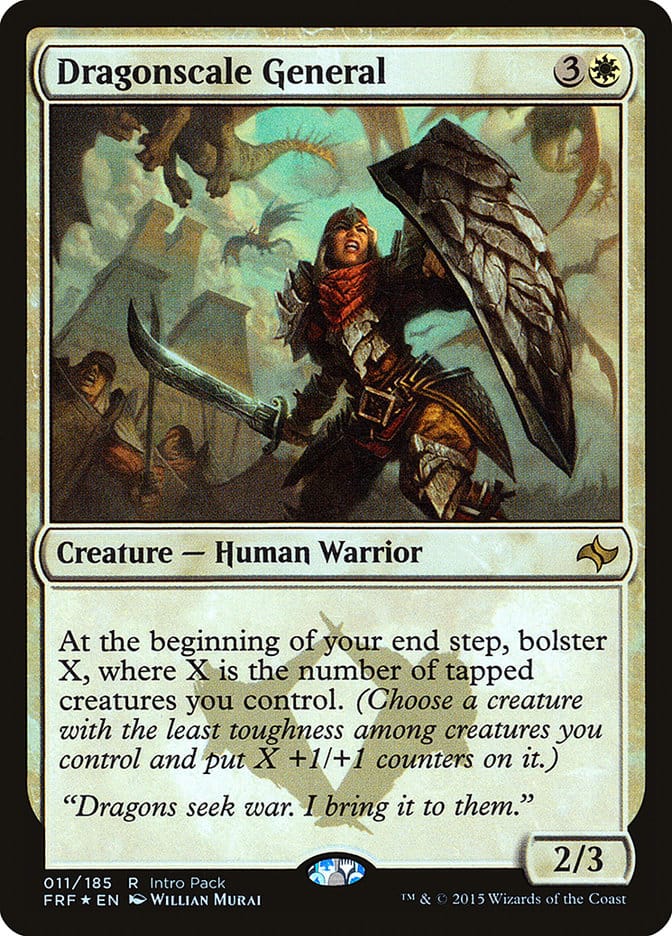 Dragonscale General (Intro Pack) [Fate Reforged Promos] Magic: The Gathering