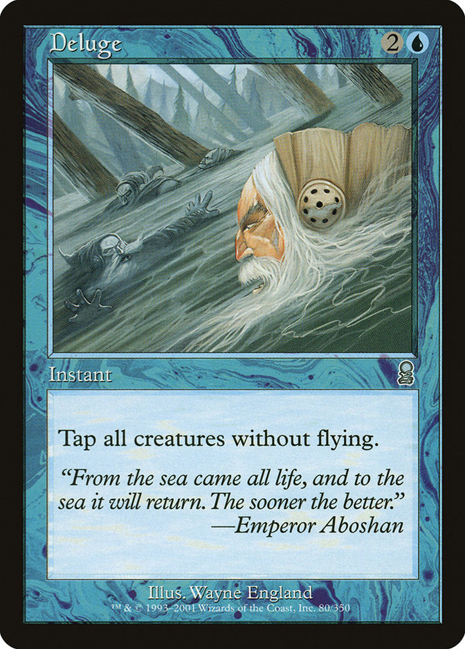 Deluge [Odyssey] Magic: The Gathering