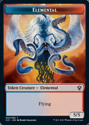 Elemental (020) // Copy Double-Sided Token [Commander 2021 Tokens] Magic: The Gathering