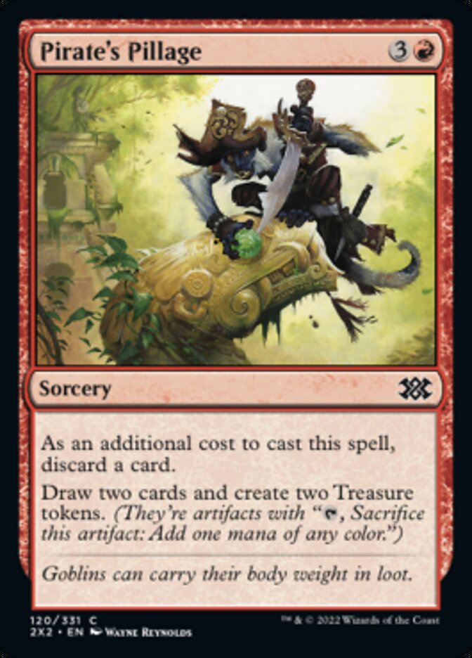 Pirate's Pillage [Double Masters 2022] Magic: The Gathering