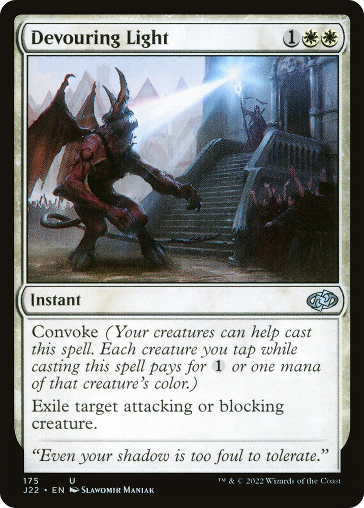 Devouring Light [Jumpstart 2022] Magic: The Gathering