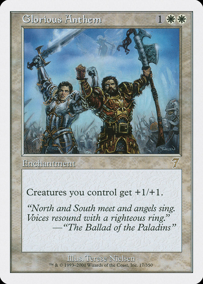 Glorious Anthem [Seventh Edition] Magic: The Gathering