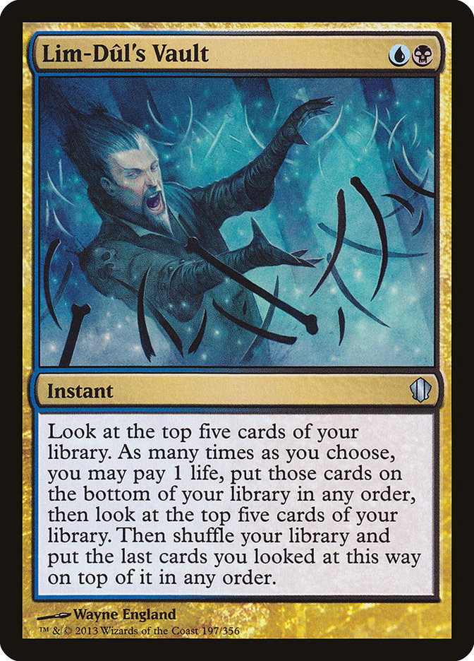 Lim-Dul's Vault [Commander 2013] Magic: The Gathering