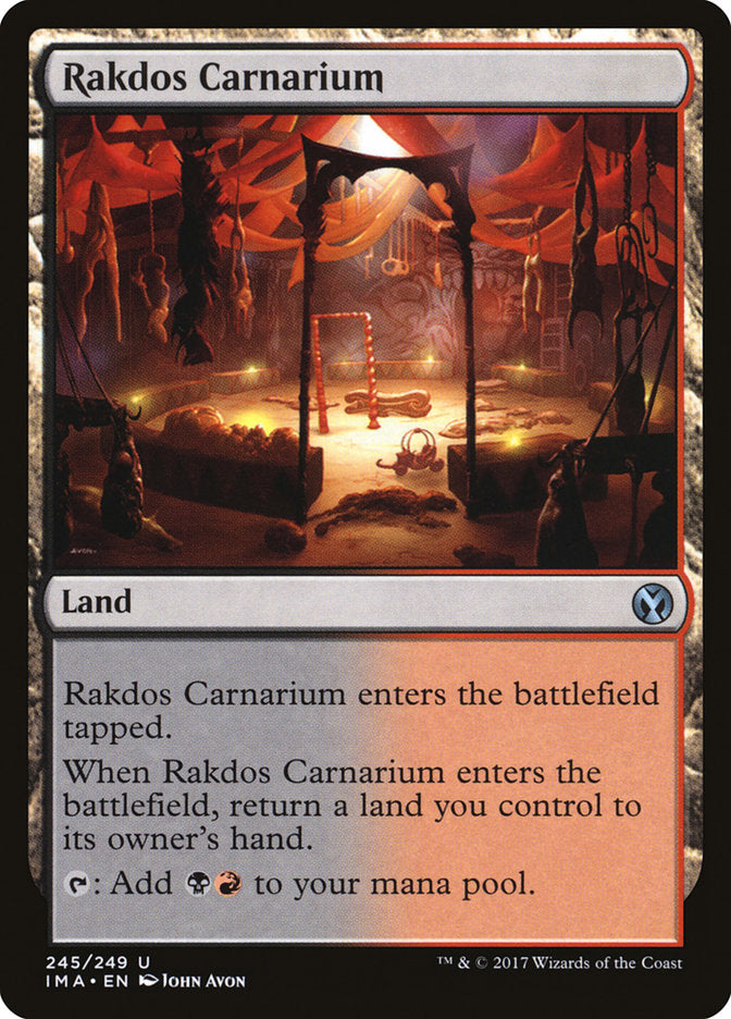 Rakdos Carnarium [Iconic Masters] Magic: The Gathering