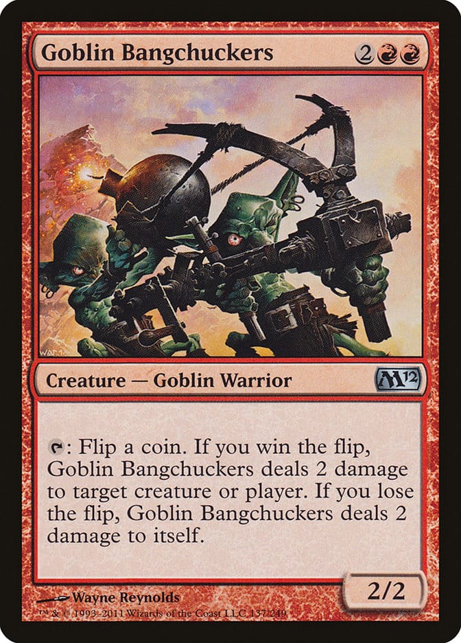 Goblin Bangchuckers [Magic 2012] Magic: The Gathering