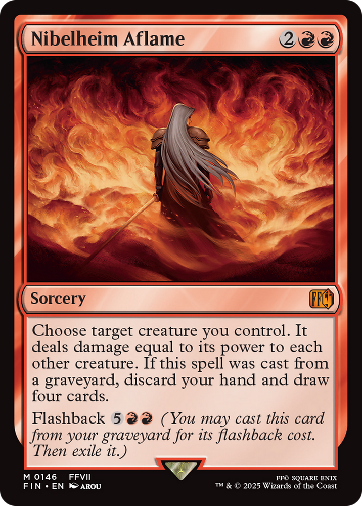 Nibelheim Aflame [FINAL FANTASY] Magic: The Gathering