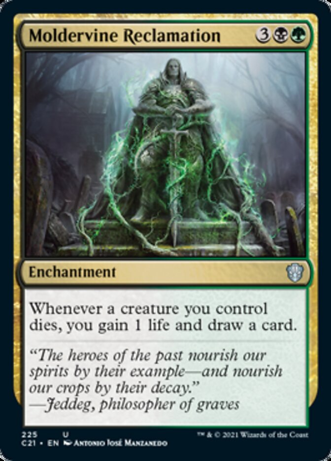 Moldervine Reclamation [Commander 2021] Magic: The Gathering