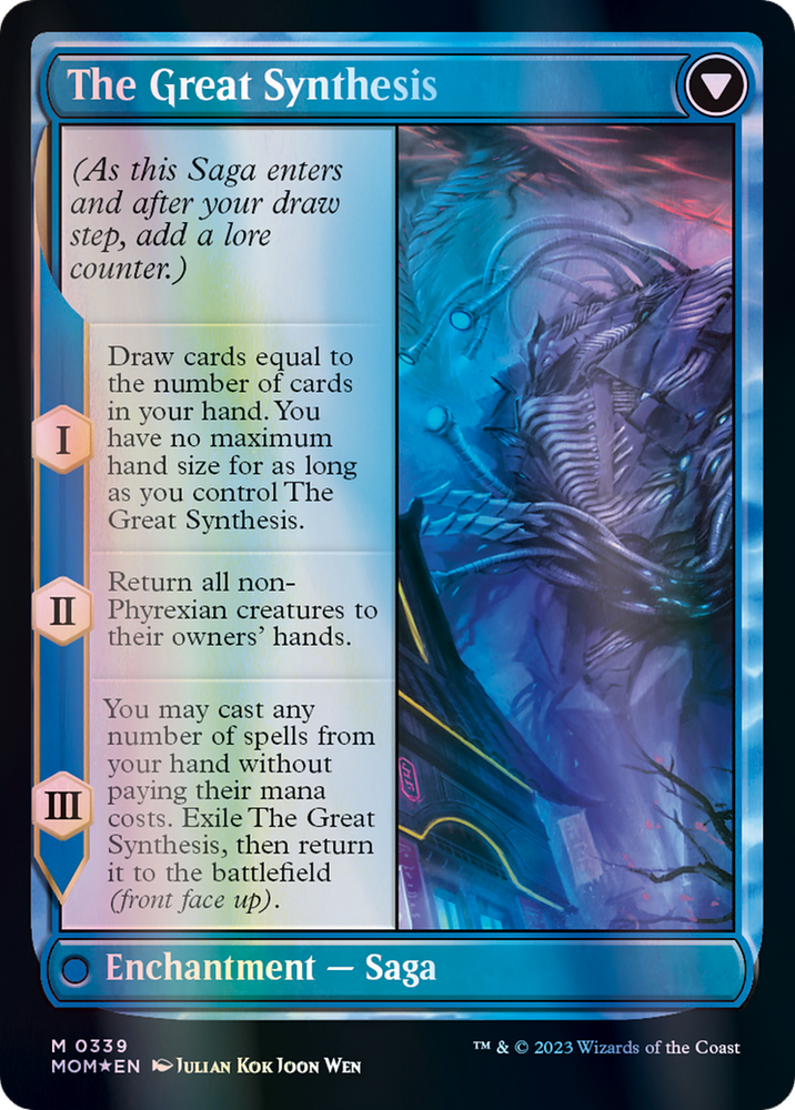 Jin-Gitaxias // The Great Synthesis (Serialized) [March of the Machine] Magic: The Gathering