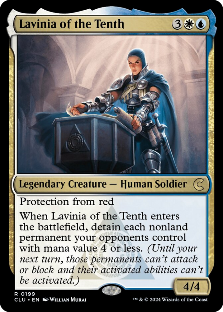 Lavinia of the Tenth [Ravnica: Clue Edition] Magic: The Gathering