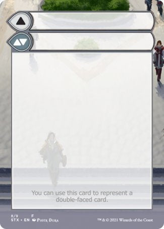 Helper Card (8/9) [Strixhaven: School of Mages Tokens] Magic: The Gathering