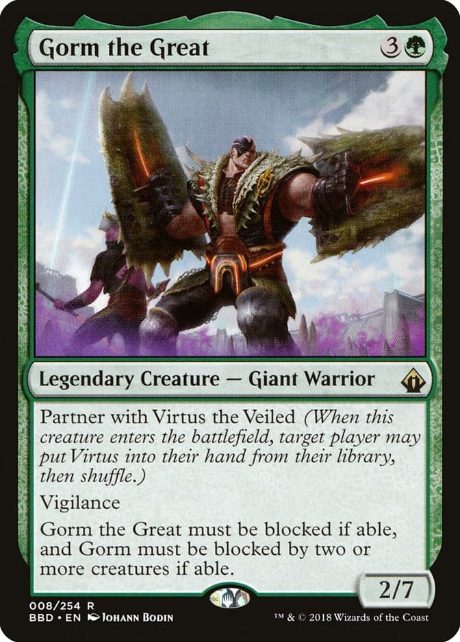 Gorm the Great [Battlebond] Magic: The Gathering