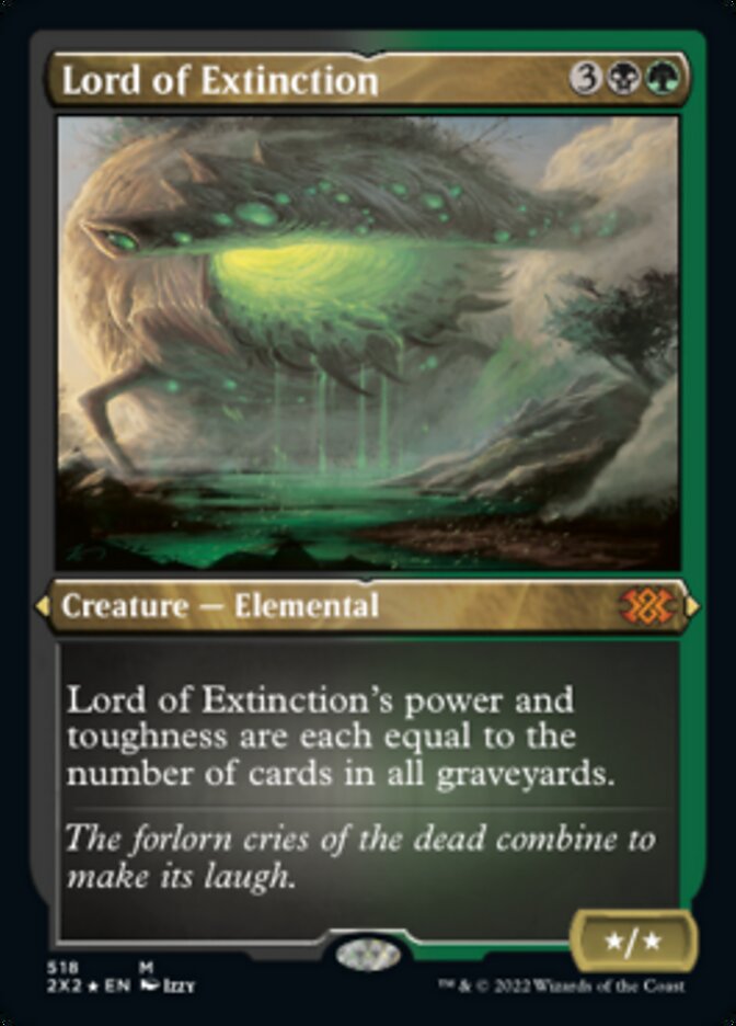 Lord of Extinction (Foil Etched) [Double Masters 2022] Magic: The Gathering