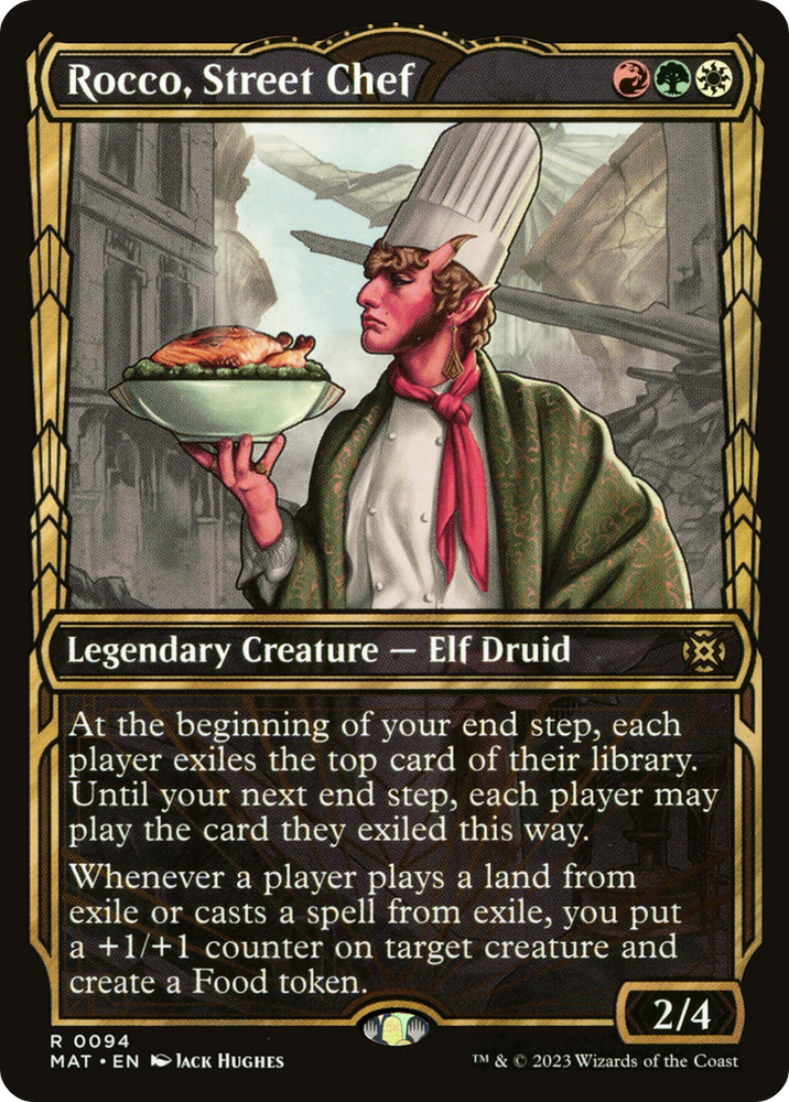 Rocco, Street Chef (Showcase) [March of the Machine: The Aftermath] Magic: The Gathering