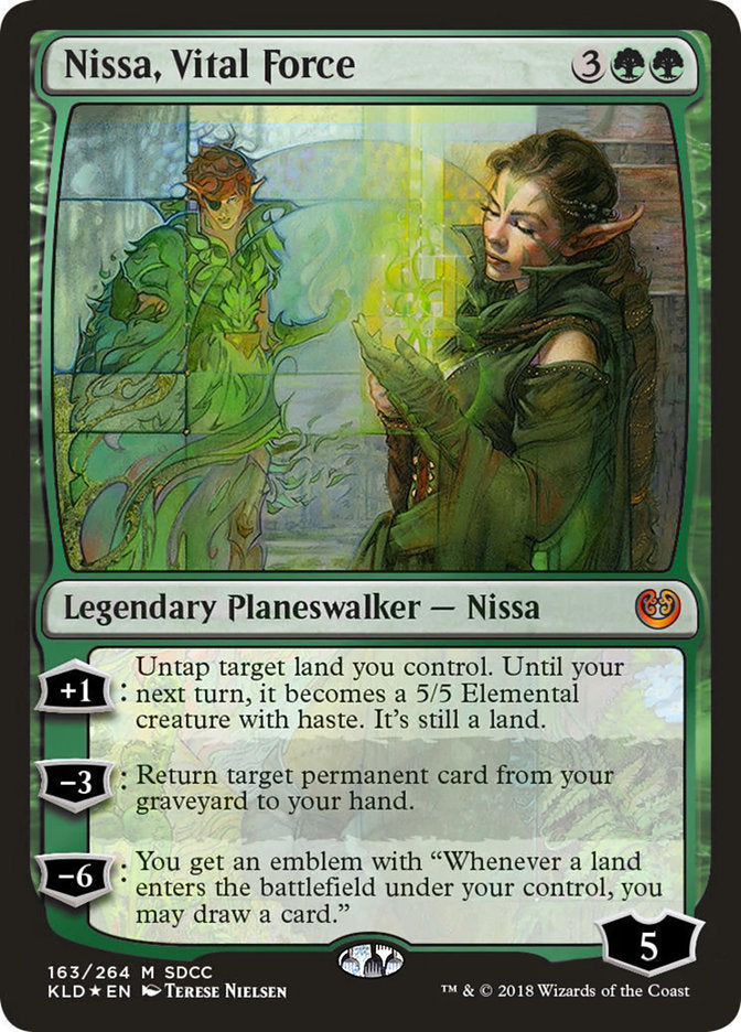 Nissa, Vital Force [San Diego Comic-Con 2018] Magic: The Gathering
