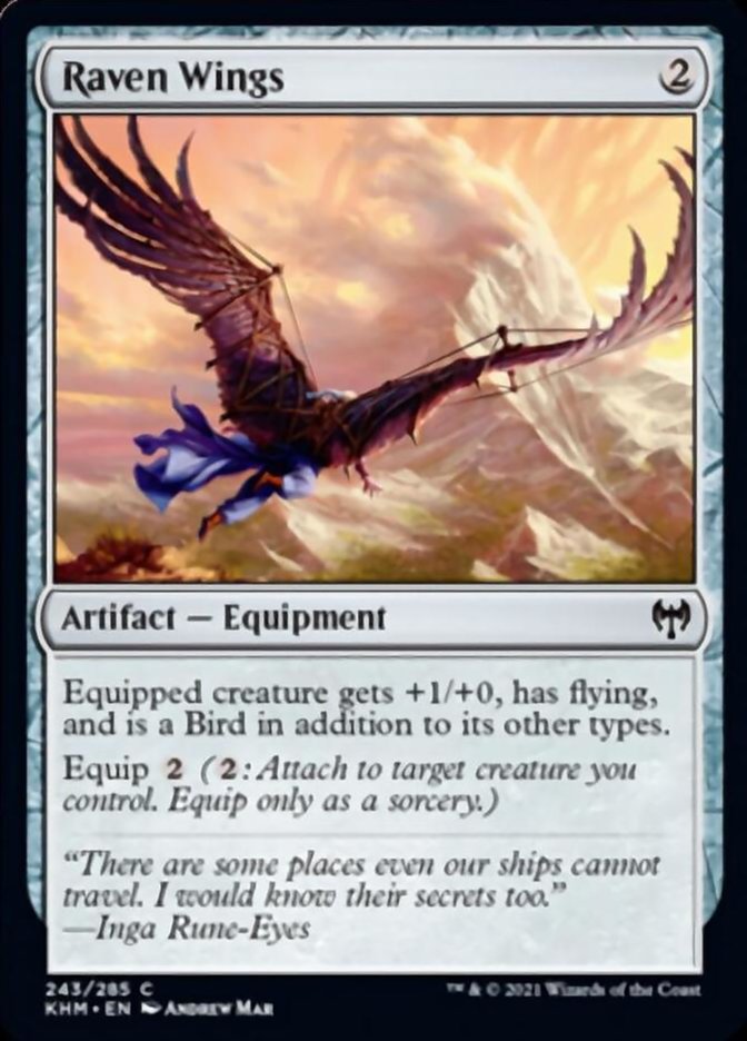 Raven Wings [Kaldheim] Magic: The Gathering