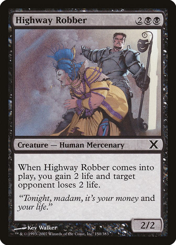 Highway Robber [Tenth Edition] Magic: The Gathering