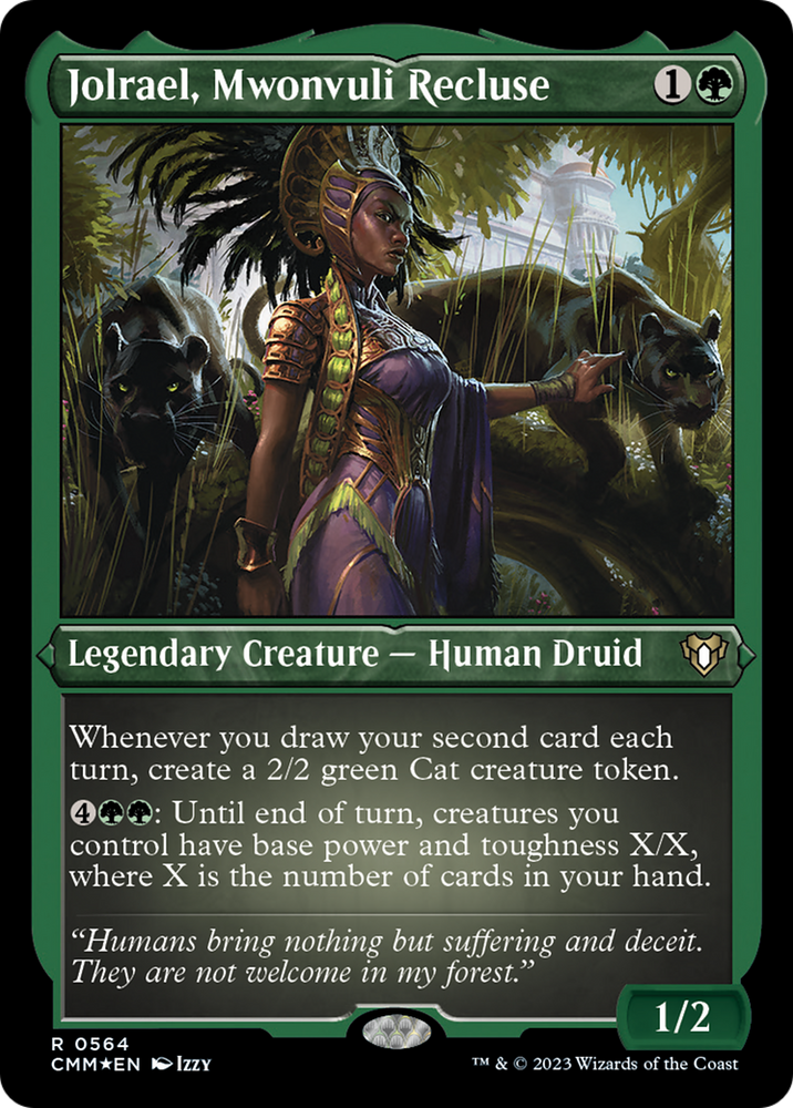 Jolrael, Mwonvuli Recluse (Foil Etched) [Commander Masters] Magic: The Gathering