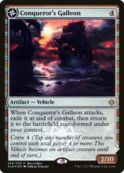Conqueror's Galleon // Conqueror's Foothold (Buy-A-Box) [Ixalan Treasure Chest] Magic: The Gathering