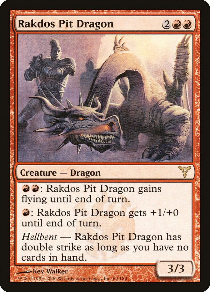 Rakdos Pit Dragon [Dissension] Magic: The Gathering