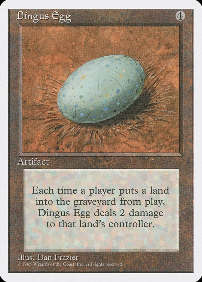 Dingus Egg [Fourth Edition] Magic: The Gathering