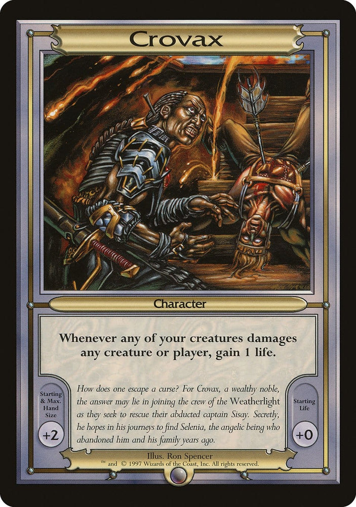 Crovax [Vanguard Series] Magic: The Gathering