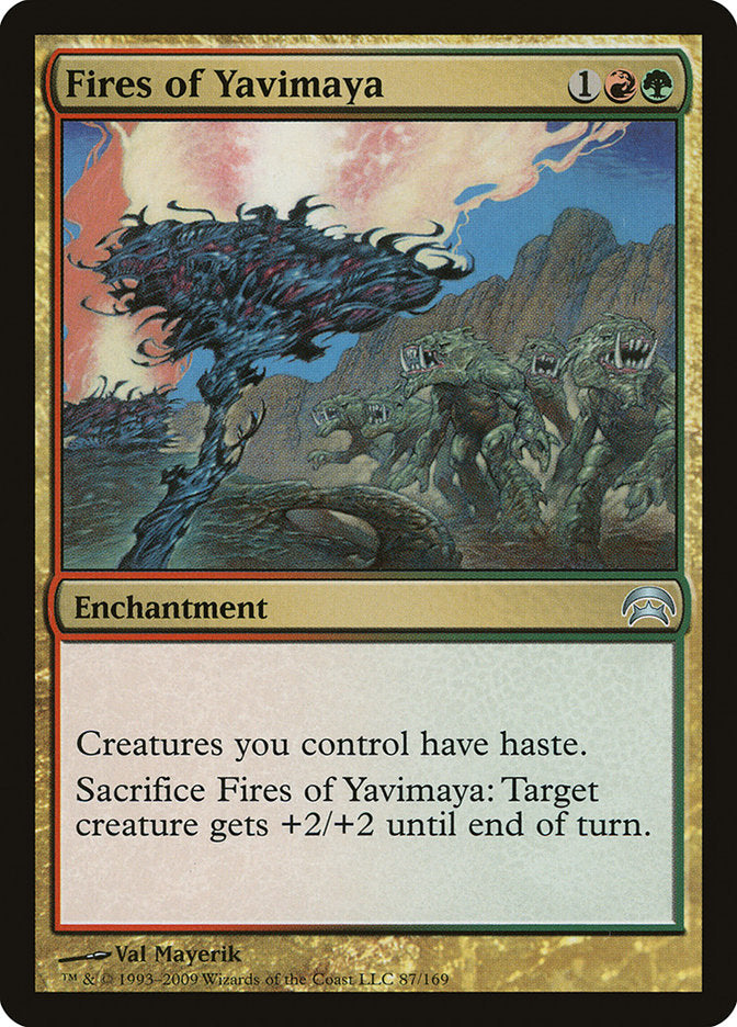 Fires of Yavimaya [Planechase] Magic: The Gathering