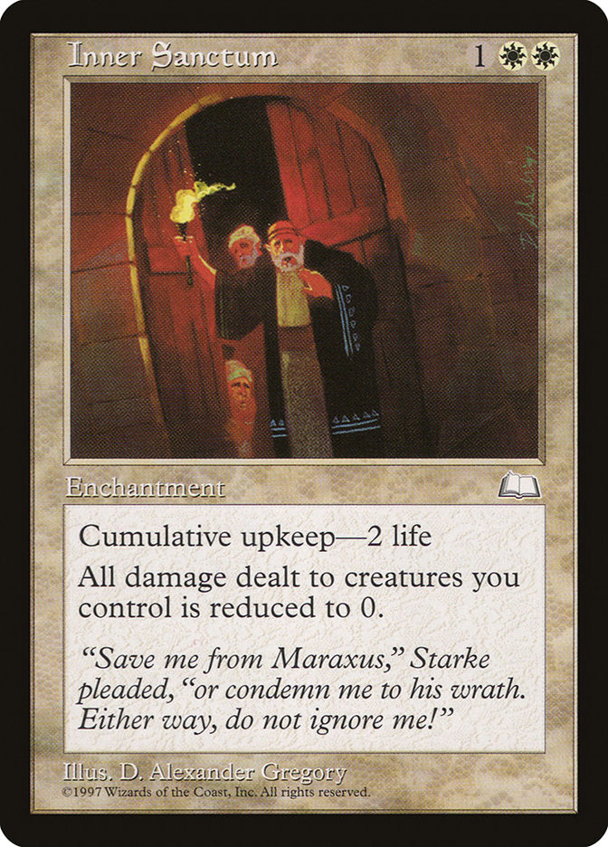Inner Sanctum [Weatherlight] Magic: The Gathering