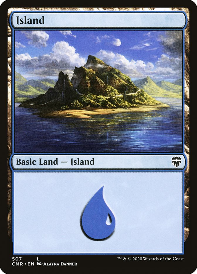 Island (507) [Commander Legends] Magic: The Gathering