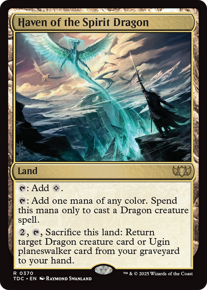 Haven of the Spirit Dragon [Tarkir: Dragonstorm Commander] Magic: The Gathering