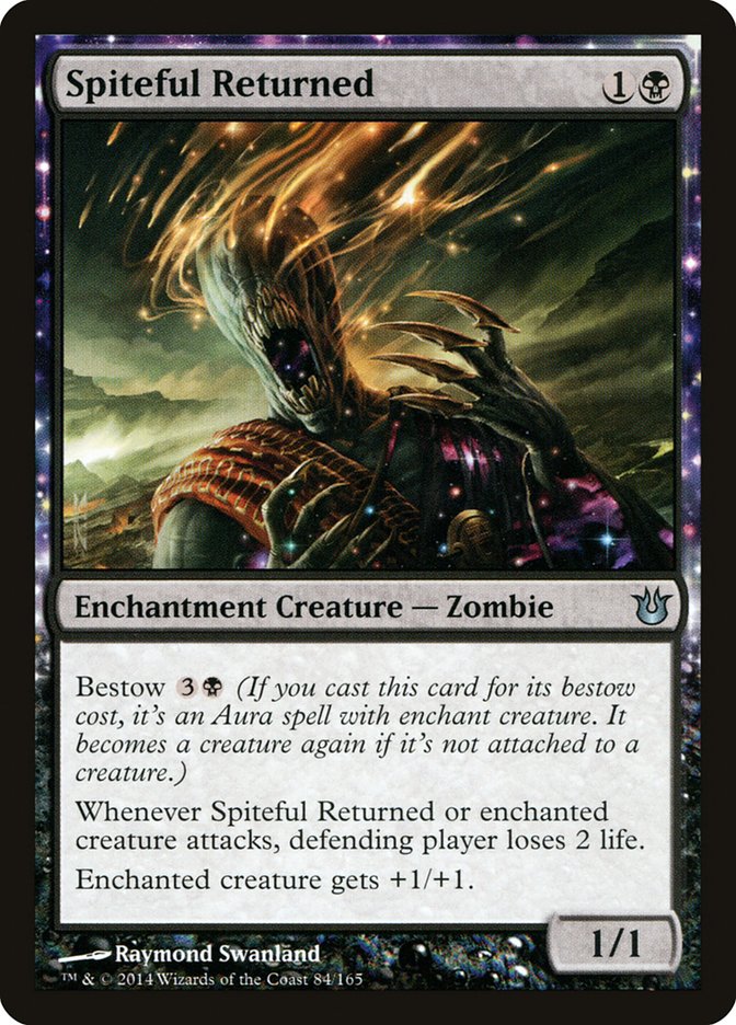 Spiteful Returned [Born of the Gods] Magic: The Gathering