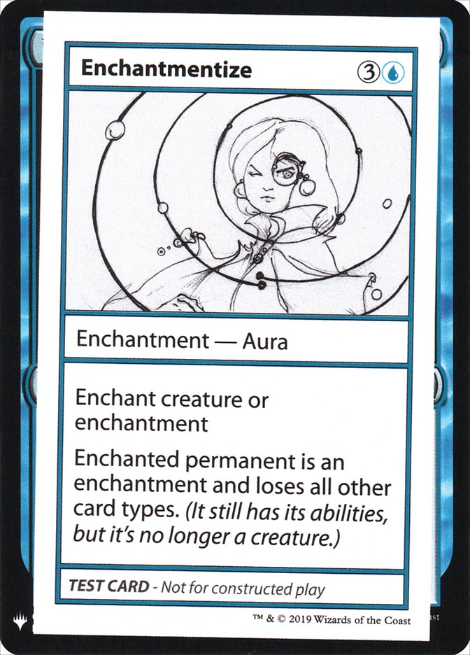 Enchantmentize [Mystery Booster Playtest Cards] Magic: The Gathering