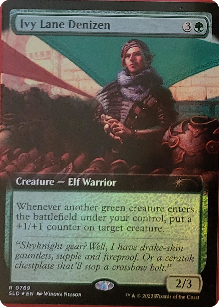 Ivy Lane Denizen (Extended Art) [Secret Lair Drop Series] Magic: The Gathering