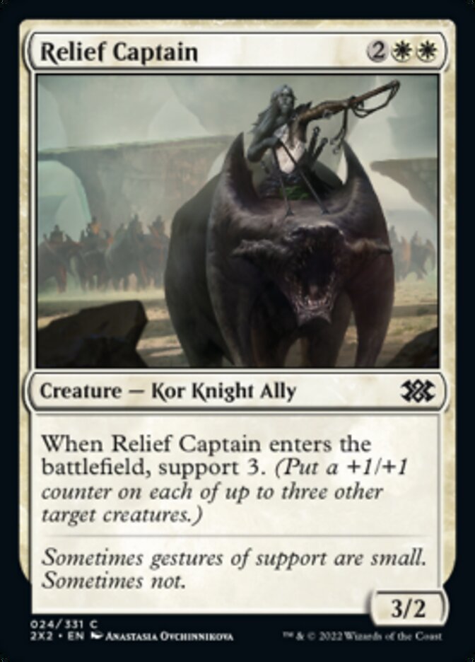 Relief Captain [Double Masters 2022] Magic: The Gathering