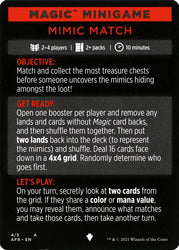 Mimic Match (Magic Minigame) [Dungeons & Dragons: Adventures in the Forgotten Realms Minigame] Magic: The Gathering