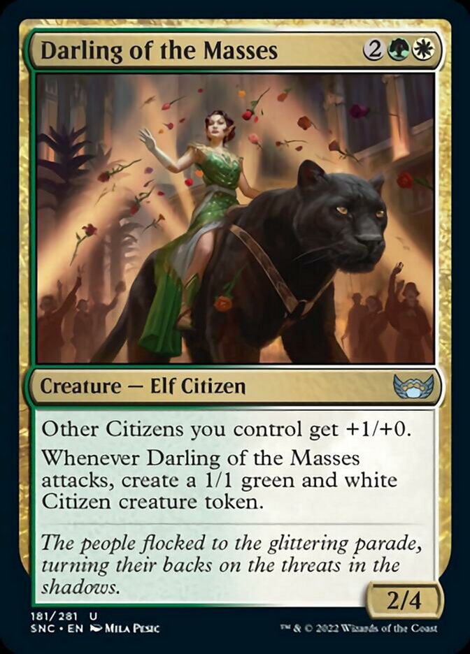 Darling of the Masses [Streets of New Capenna] Magic: The Gathering